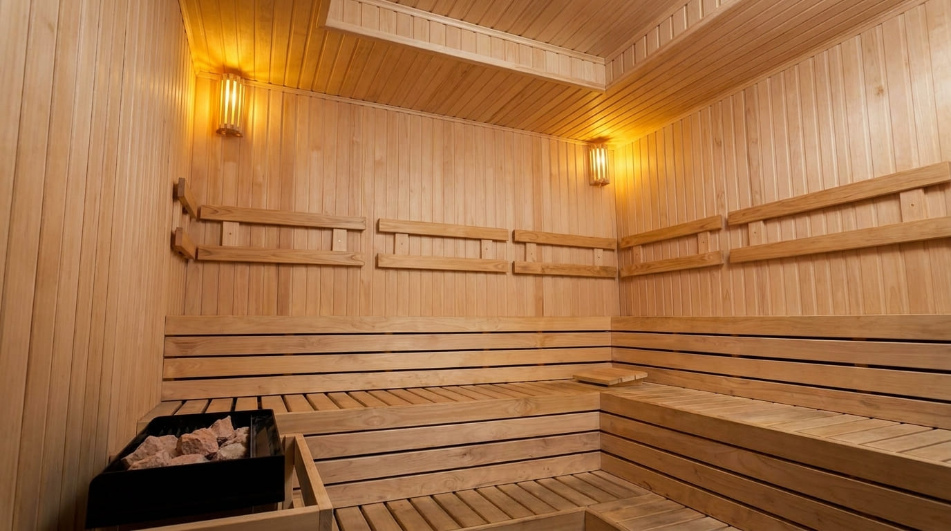 Sauna del hotel