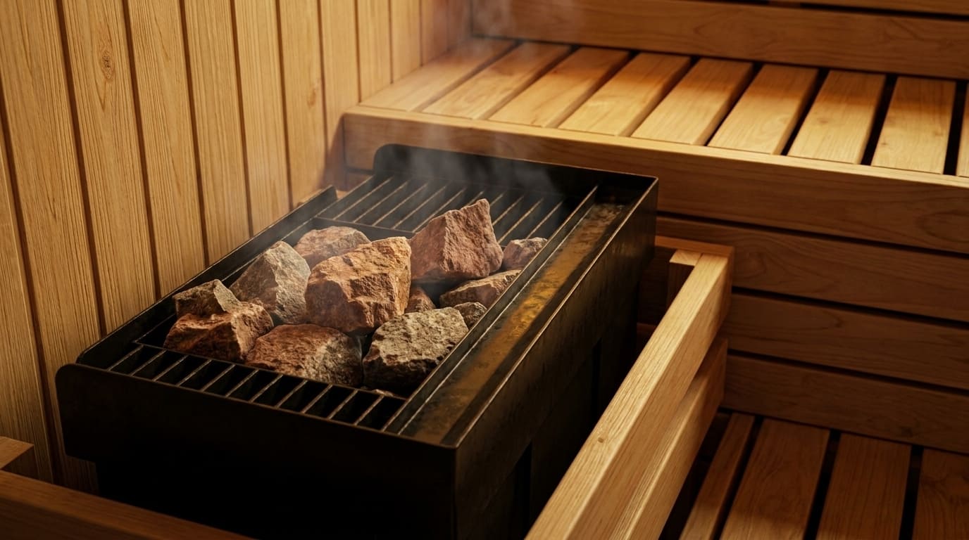 Sauna del hotel, otra vista